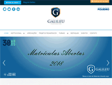 Tablet Screenshot of institutogalileu.com.br